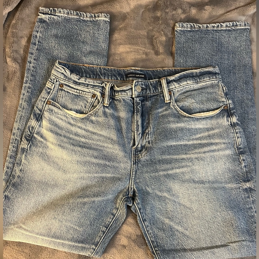 Lucky Brand Men's Light Blue Relaxed Jeans